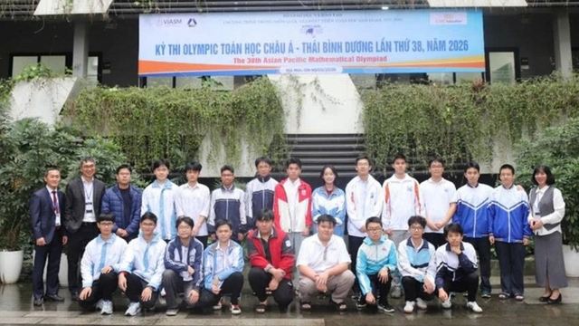 Việt Nam giành 1 huy chương vàng tại Olympic Toán APMO 2026, xếp hạng 7/45