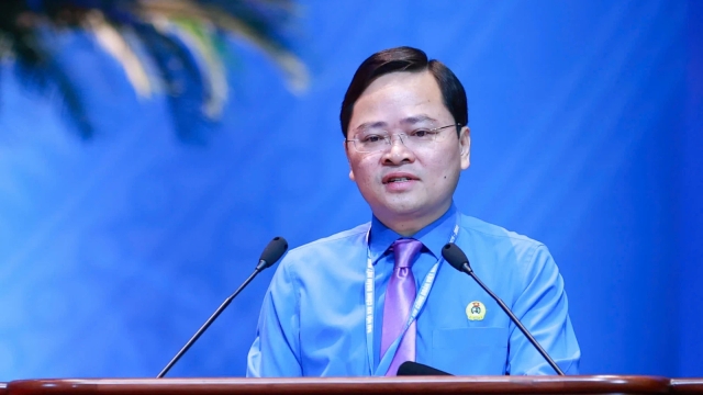 Ông Nguyễn Anh Tuấn tái đắc cử Chủ tịch Tổng Liên đoàn Lao động Việt Nam