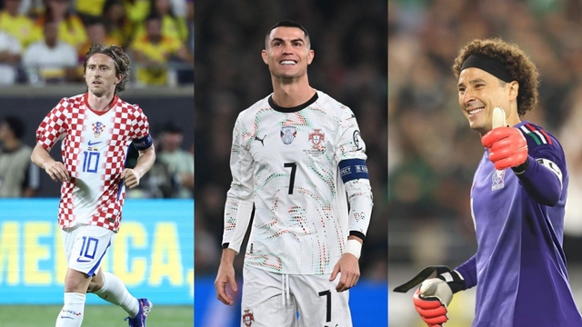 10 cầu thủ "già" nhất World Cup 2026: Có Ronaldo, không Messi
