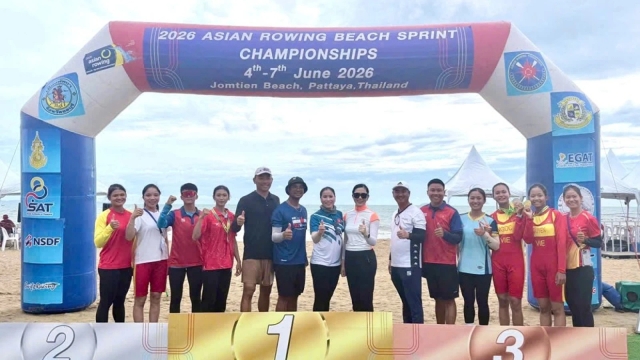 Rowing Việt Nam giành 2 HCV giải châu Á, nỗ lực tranh vé Olympic 2028