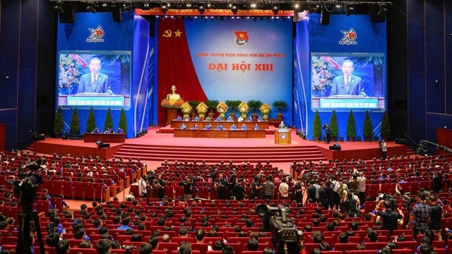 Phiên trọng thể Đại hội Đoàn toàn quốc lần thứ XIII