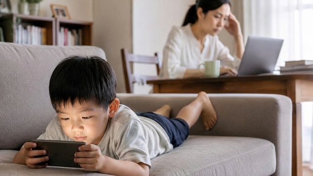 Nghỉ hè: Đừng để điện thoại trở thành "bảo mẫu" của trẻ