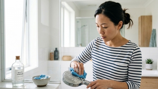 3 cách vệ sinh vòi sen bị đóng cặn trắng hiệu quả ngay tại nhà