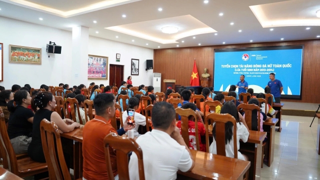 Bế mạc chương trình tuyển chọn, phát hiện tài năng bóng đá nữ Việt Nam