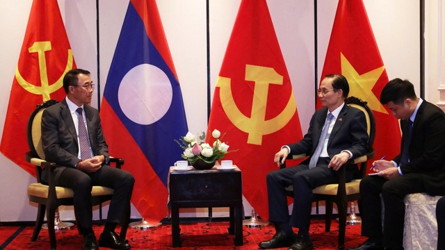 Việt Nam - Lào tăng cường phối hợp đối ngoại