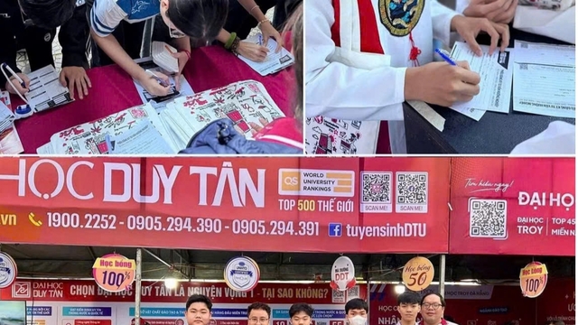 Đại học Duy Tân xét tuyển đại học đợt 1