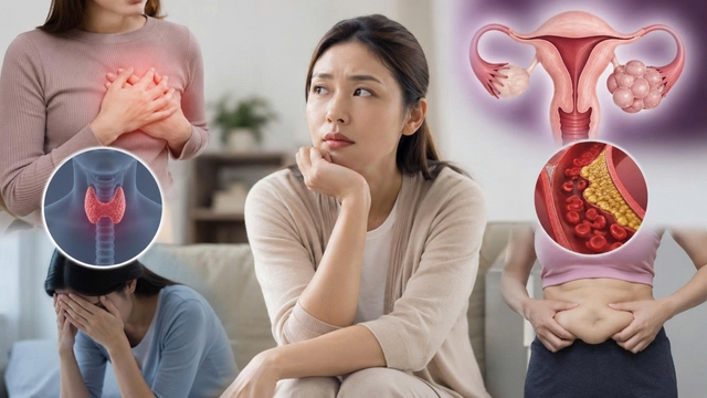 5 bệnh lý âm thầm dễ "ghé thăm" phụ nữ sau tuổi 30