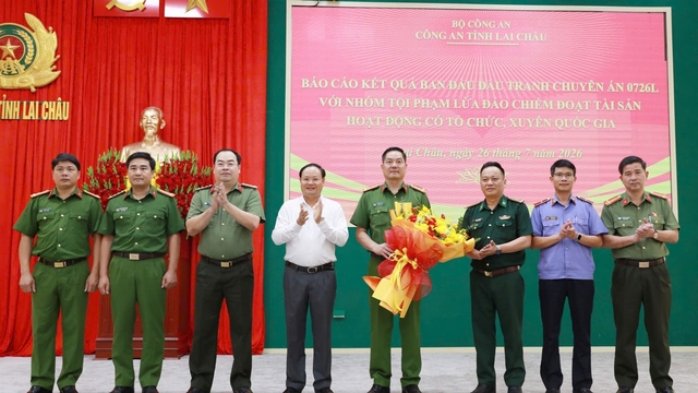 Lai Châu biểu dương lực lượng phá chuyên án lừa đảo xuyên quốc gia