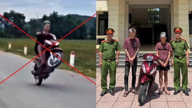 Đi trộm xe máy còn "bốc đầu" đăng lên Tiktok, nam thanh niên bị khởi tố