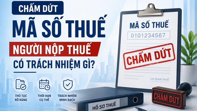 Chấm dứt hiệu lực mã số thuế: 4 trách nhiệm người nộp thuế cần biết