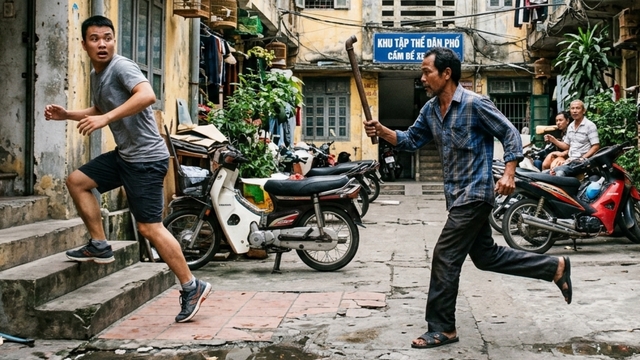 Đánh hàng xóm, người đàn ông ở Hà Nội lĩnh án 26 tháng tù