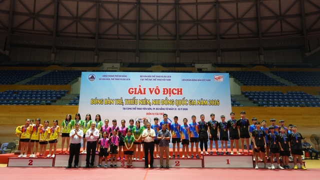 Giải trẻ, thiếu niên, nhi đồng toàn quốc: Dấu ấn nổi bật của bóng bàn CAND - T&T
