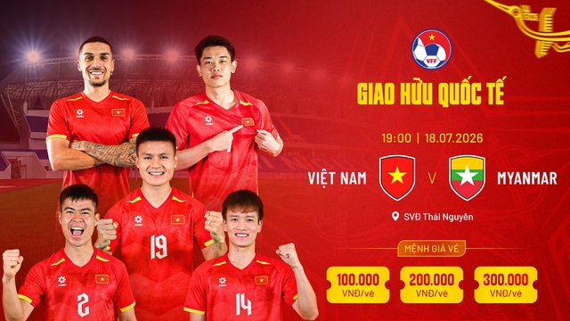 Người hâm mộ có thể mua vé trận Việt Nam vs Myanmar qua kênh nào?