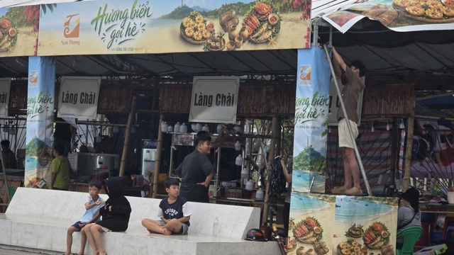 Tháo dỡ các quầy hàng ẩm thực tại Quảng trường – Công viên Tam Thắng, Vũng Tàu
