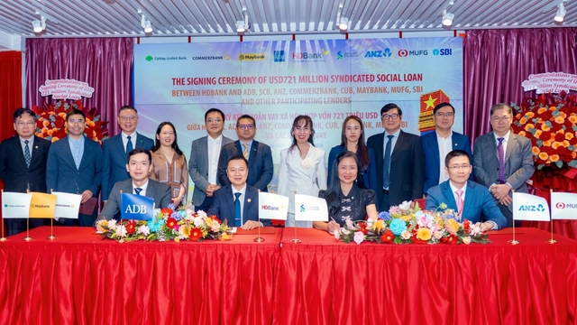 HDBank lập kỷ lục với khoản vay xã hội, bền vững hợp vốn quốc tế lớn nhất