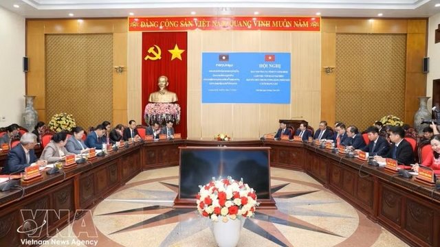 Lao Party’s Organisation Commission delegation visits Ninh Binh