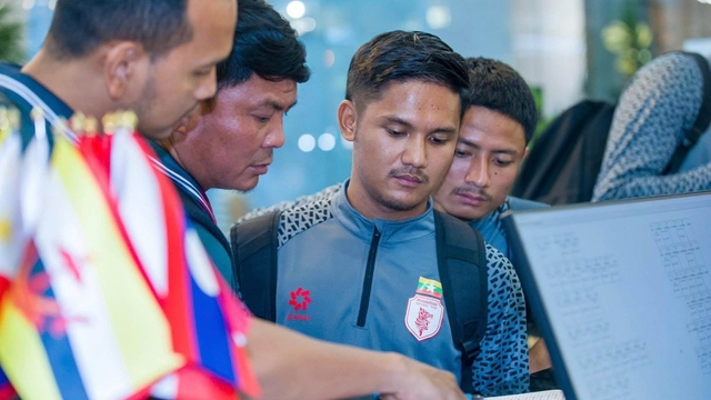 Đội tuyển Myanmar mang đội hình đáng gờm đến đối đầu với Việt Nam