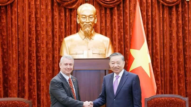 Top leader receives outgoing ambassadors of Belgium, Norway, Netherlands, Brazil