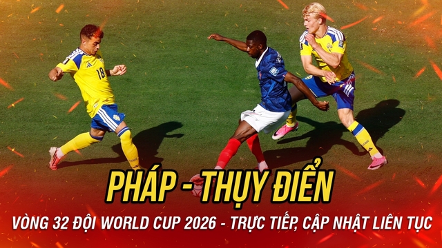 Trực tiếp Pháp 2-0 Thụy Điển: Mbappe mở tỷ số, Barcola nhân đôi cách biệt