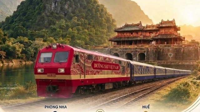 Tourist rail service to connect Phong Nha and Hue from September