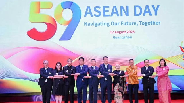 Kỷ niệm 59 năm ngày thành lập ASEAN tại Quảng Châu, Trung Quốc