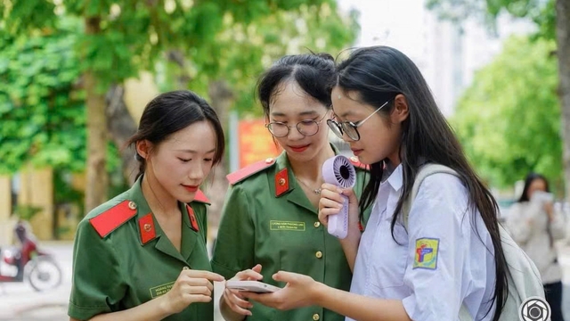 Điểm chuẩn các trường, học viện công an nhân dân 2026