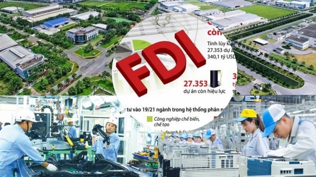 Dòng vốn FDI đổ vào Việt Nam tăng mạnh - nguồn lực quan trọng cho tăng trưởng
