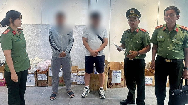 Khởi tố vụ án buôn bán hàng nghìn sản phẩm giả mạo thương hiệu