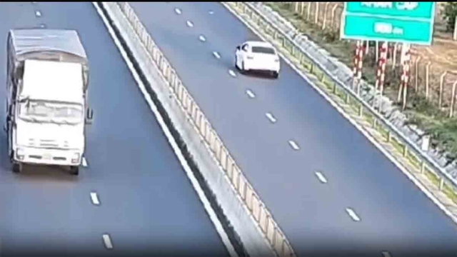 Nữ tài xế bị phạt 35 triệu đồng lỗi lùi xe trên cao tốc Vĩnh Hảo - Phan Thiết