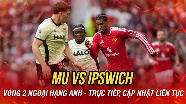 Trực tiếp MU 1-1 Ipswich: Mbeumo dứt điểm dội xà ngang