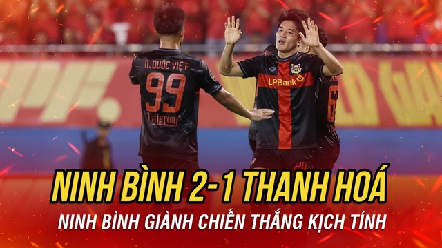 Kết quả bóng đá Việt Nam hôm nay 11/9: Ninh Bình thắng kịch tính Thanh Hoá