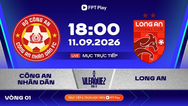 Lịch thi đấu giải hạng Nhất Quốc gia 2026/27: Kịch tính vòng đầu tiên