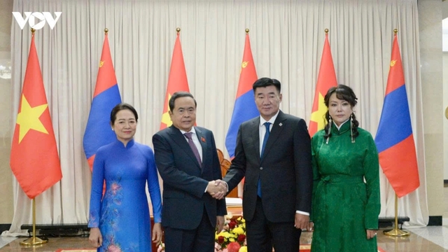 Chủ tịch Quốc hội Trần Thanh Mẫn kết thúc chuyến thăm Mông Cổ