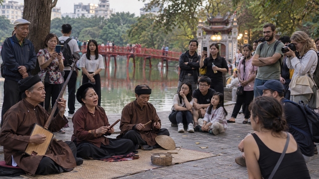 Những mảnh ghép thương nhớ, nốt trầm giữa không gian đô thị Hà Nội