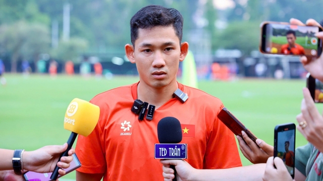 "Gà son" của ĐT Việt Nam khẳng định khát khao ghi bàn vào lưới ĐT Thái Lan