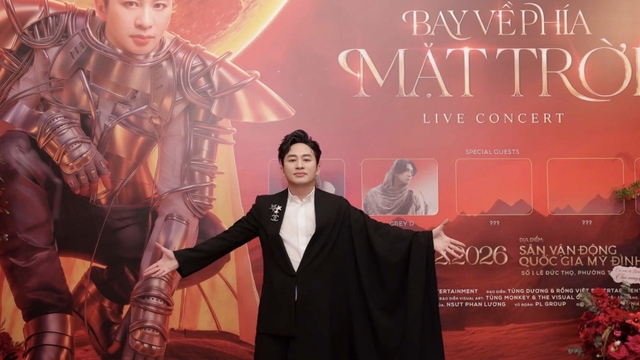 Tùng Dương tổ chức concert quy mô 40.000-50.000 khán giả tại Mỹ Đình