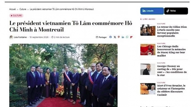 French media highlight momentum in Vietnam–France strategic partnership