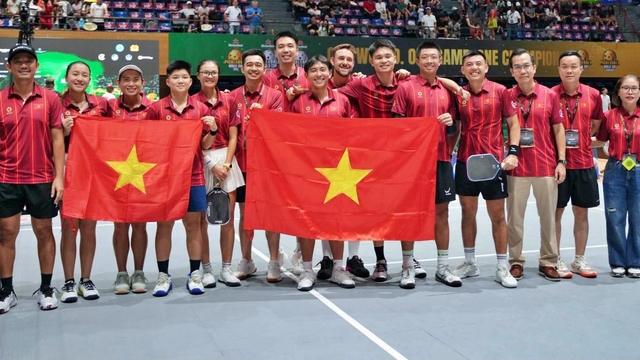 Lý Hoàng Nam tranh 4 cúp, tuyển Pickleball Việt Nam vào chung kết World Cup