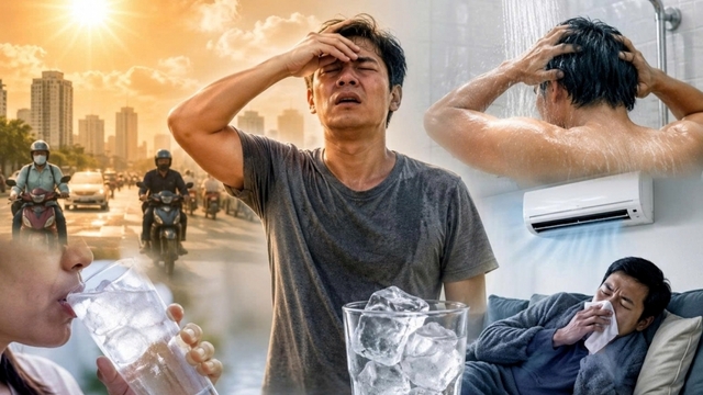 Nắng nóng tiếp tục bao trùm Bắc Bộ và Trung Bộ