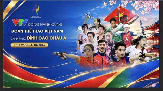 VTV chính thức sở hữu bản quyền ASIAD 2026