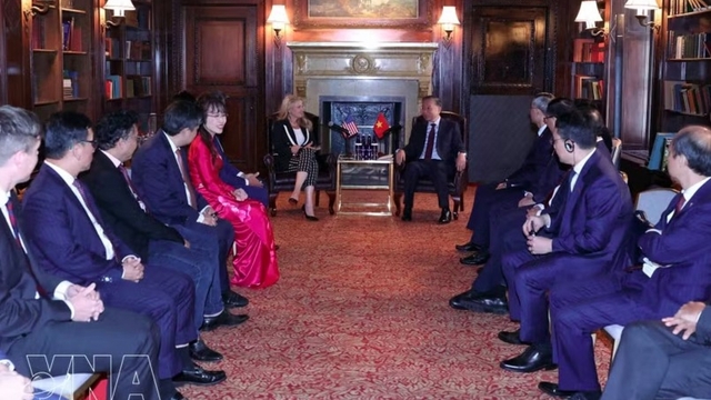 General Secretary and President To Lam receives leaders of major US corporations