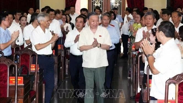 Tổng Bí thư, Chủ tịch nước Tô Lâm tiếp xúc cử tri Hà Nội