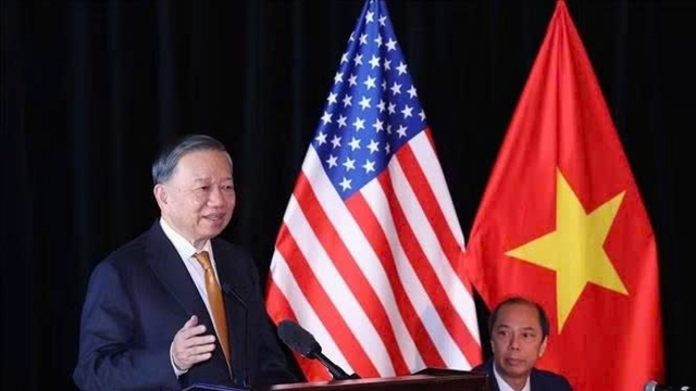 Ảnh: Tổng Bí thư, Chủ tịch nước gặp gỡ chuyên gia, trí thức người Việt Nam tại Hoa Kỳ