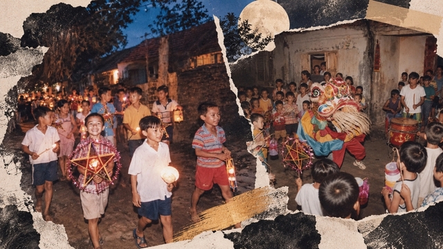 Nhớ Trung thu xưa: Khi “mạng xã hội” là những con ngõ