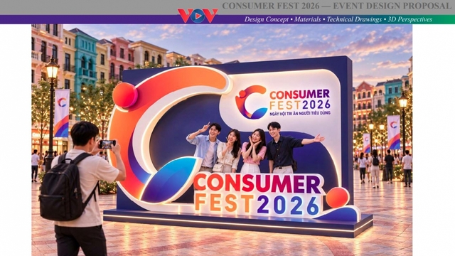 Sơ đồ toàn cảnh Ngày hội tri ân người tiêu dùng - Consumer Fest 2026