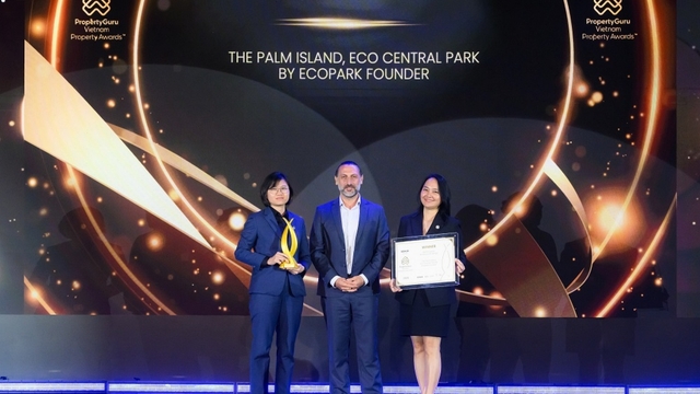 Nhà sáng lập Ecopark nhận cơn mưa giải thưởng tại PropertyGuru 2026