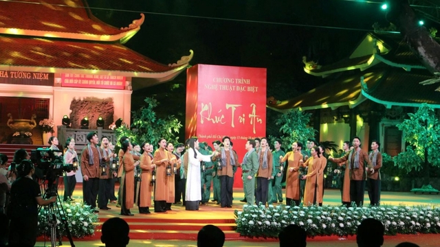 Những giai điệu tri ân trong đêm tưởng nhớ các anh hùng liệt sĩ