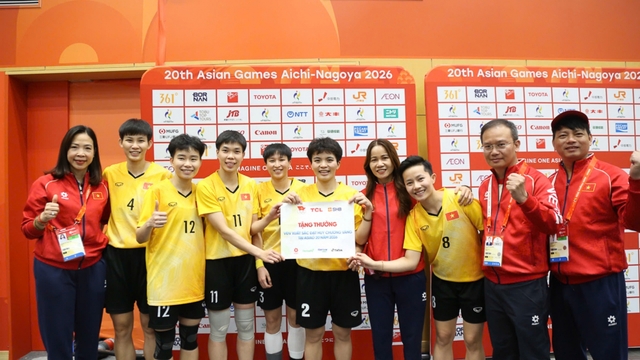 Đội tuyển cầu mây nữ Việt Nam được thưởng nóng sau tấm HCV ASIAD 2026