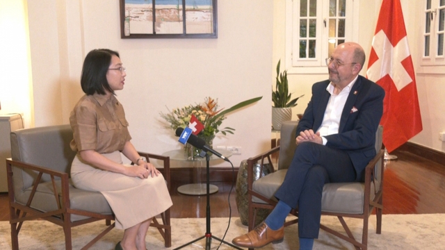 Đại sứ Thụy Sĩ Thomas Gass: Việt Nam là đối tác đặc biệt và hấp dẫn