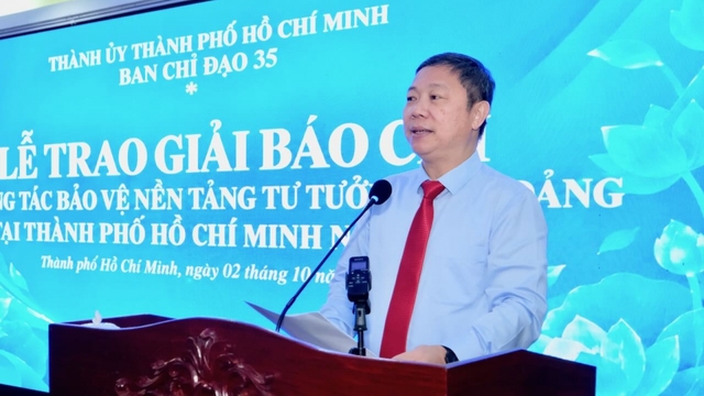 TP.HCM trao Giải Báo chí về bảo vệ nền tảng tư tưởng của Đảng